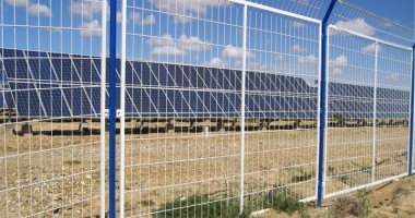 太陽能發電廠光伏區圍欄